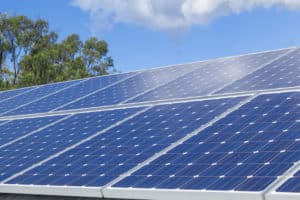 Solar panel installation in Texas